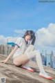 Coser @ 桜 桃 喵 Vol.075: 体操服 (24 photos)